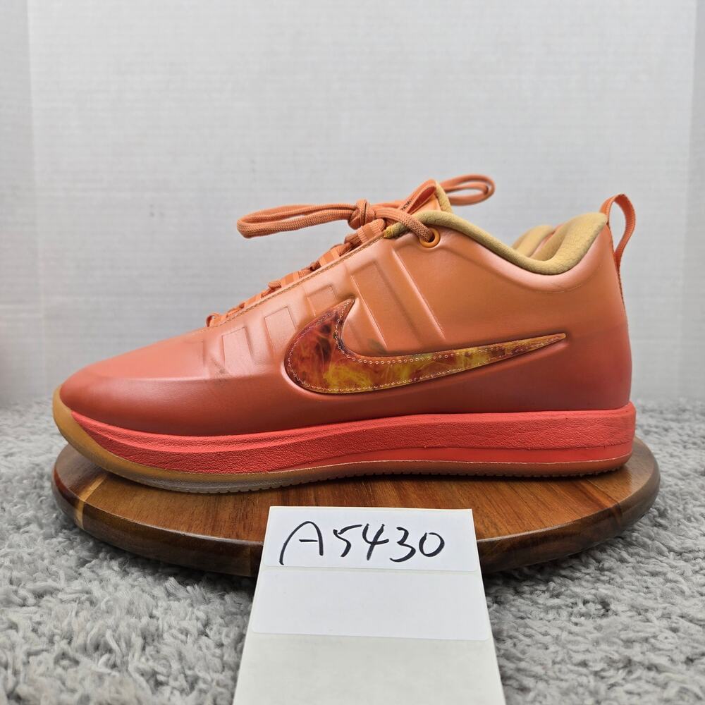 Nike Mens 11 Book 2 The Phoenix Orange Athletic Basketball Sneaker IB6687-700
